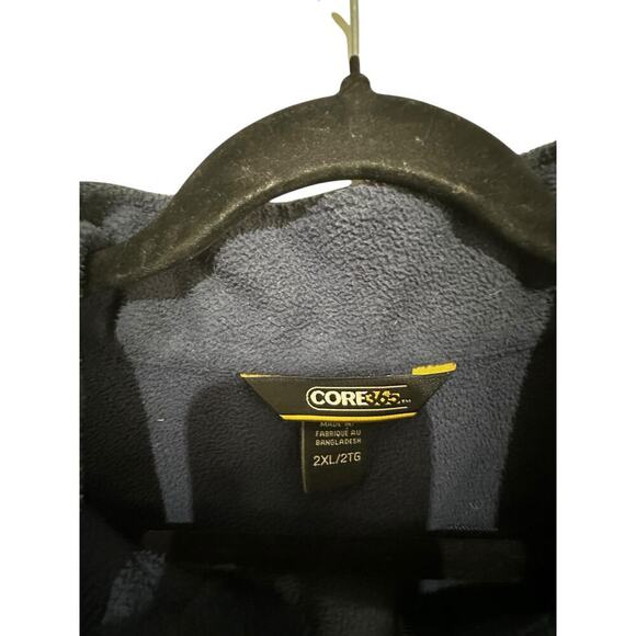 Ducks Unlimited Core 365 Men's Gray Sleeveless Front Full Zip Vest Size 2XL - Picture 3 of 6